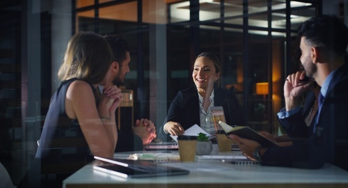 People on a working group
